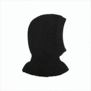 Lemaire Ribbed Balaclava Hood In Brown - NWT